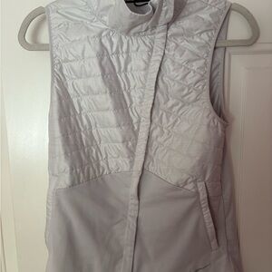 Nike Running Cross Zip Vest – White – Size Small